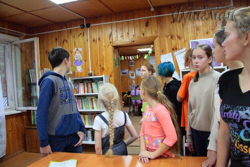 Делегация отряда на осенних каникулах в ДОЛ Буревестник